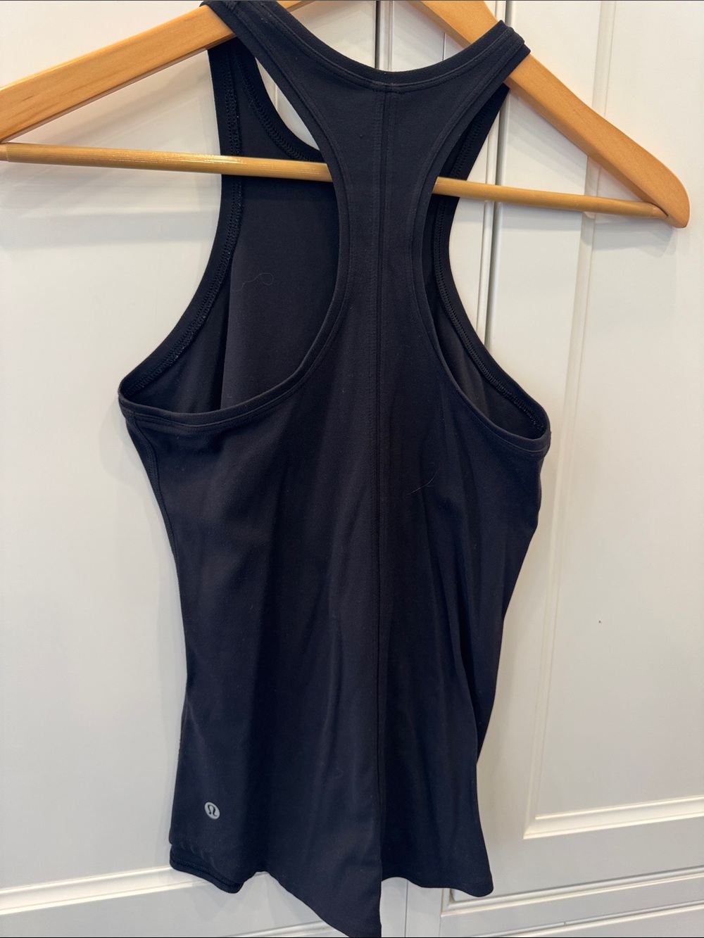 lululemon athletica Black Racerback Performance Tank